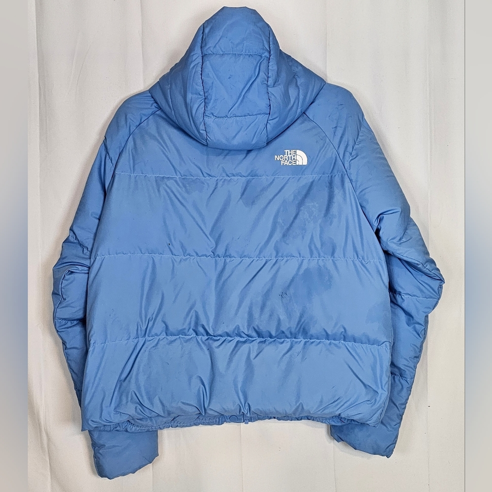 North Face Girl's Down Jacket XXL Dark Cornflower Blue - Picture 4 of 12
